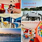 Standing Accès Direct 3min à Pieds,parking Privée, Wifi, Netflix Appartement Vias
