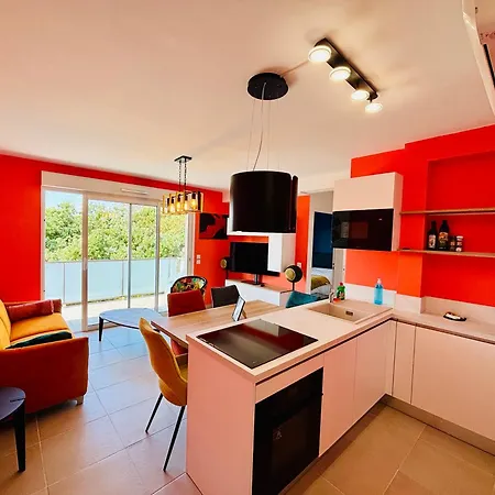 Appartement Haut Standing Acces Direct Mer 3Min A Pieds,Parking Privee, Wifi, Netflix *