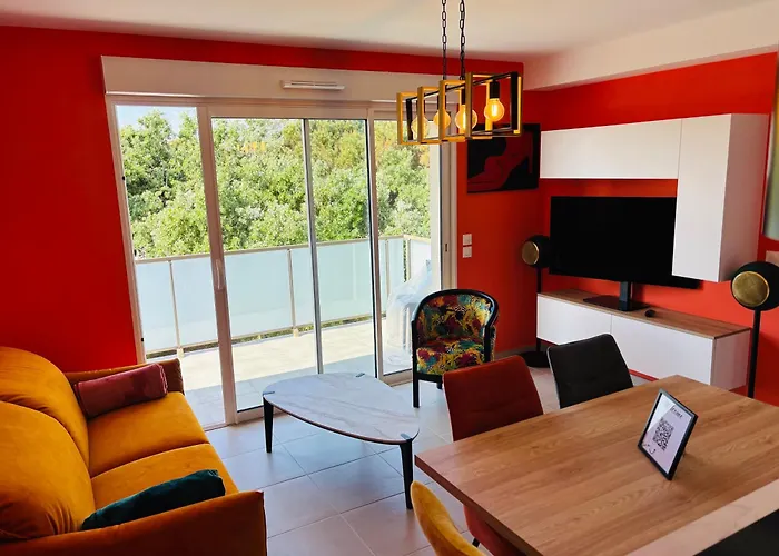 Apartment Standing Accès Direct 3min à Pieds,parking Privée, Wifi, Netflix *