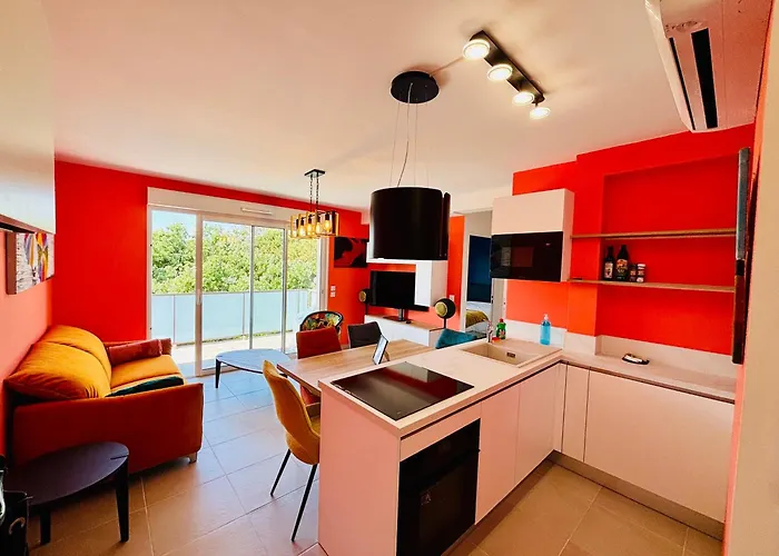 Apartment Standing Accès Direct 3min à Pieds,parking Privée, Wifi, Netflix *