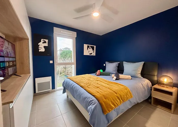 Standing Accès Direct 3min à Pieds,parking Privée, Wifi, Netflix * Vias